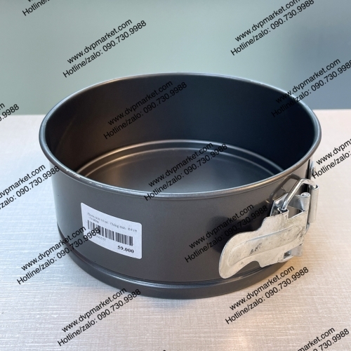 Khuôn tròn 18cm - Chống dính - Có khóa - Đế rời