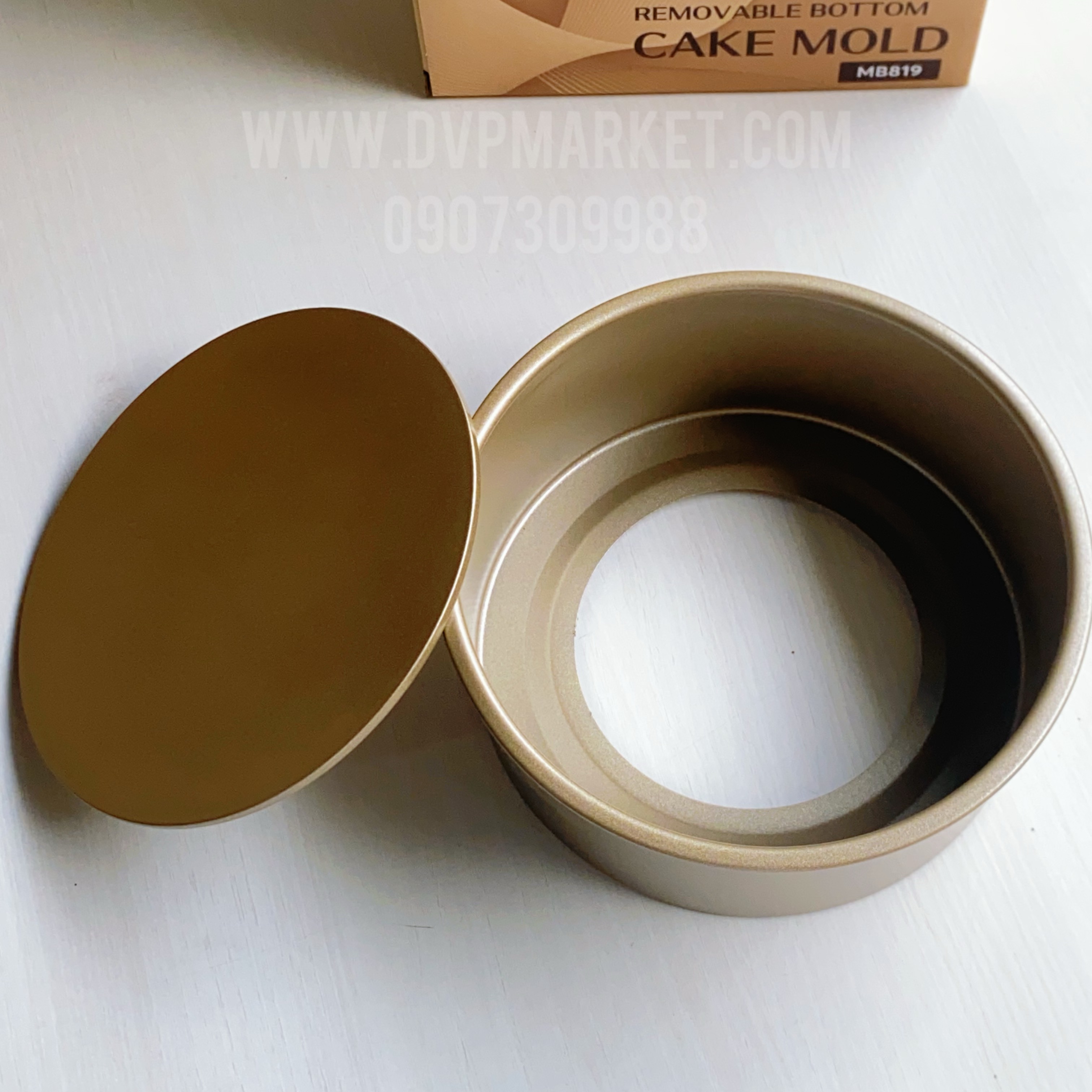 Unibaker - Khuôn tròn 16cm - Đế rời - MB819