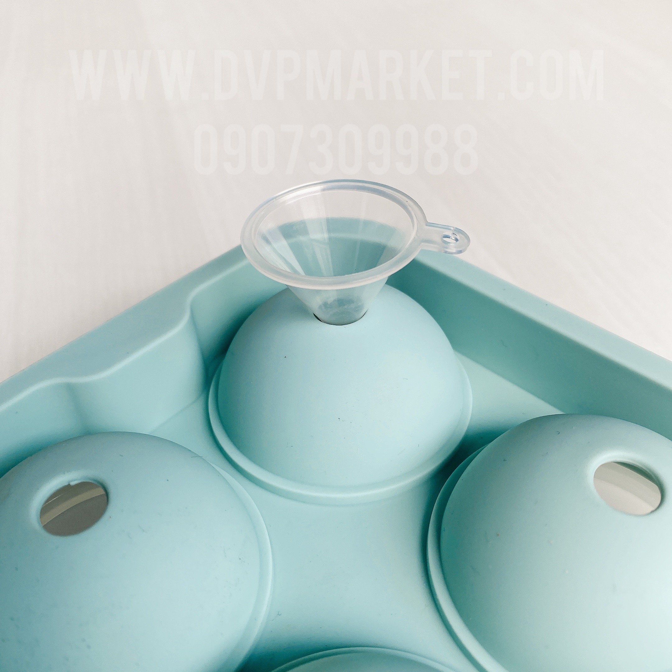 Khuôn mochi silicon 6 ô