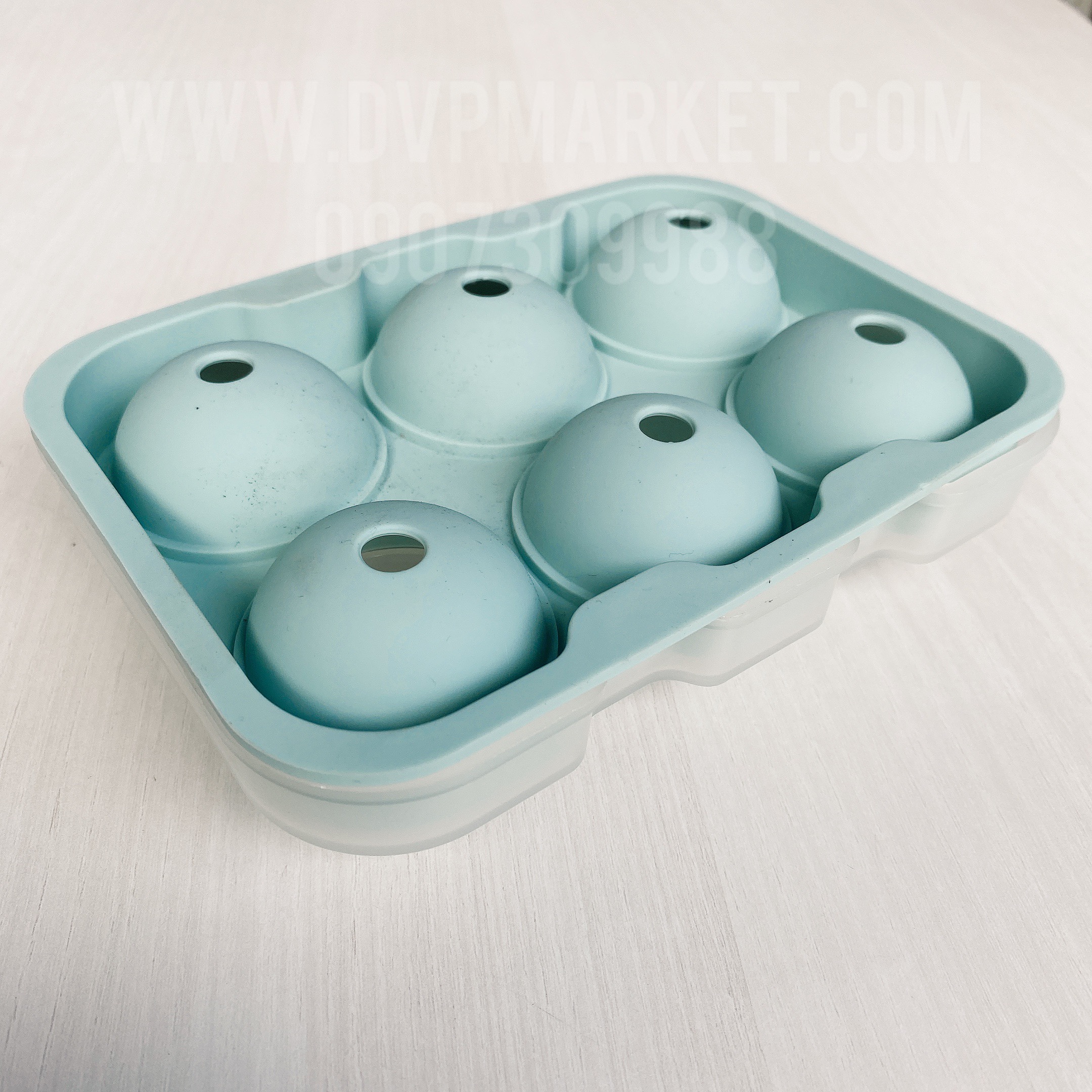 Khuôn mochi silicon 6 ô