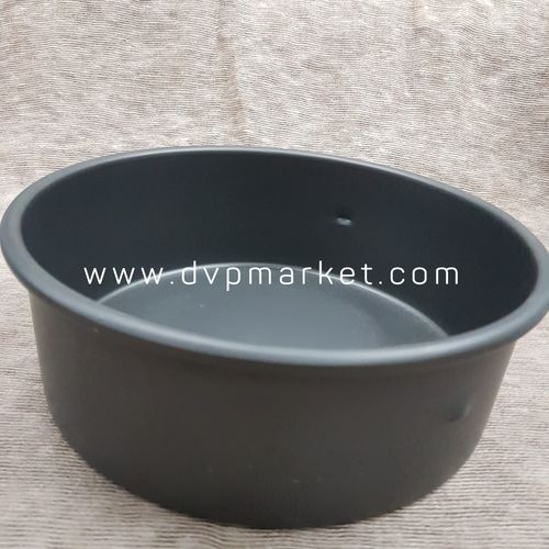 Sanneng SN5037 - Khuôn bánh tròn đế liền đen 7 inch