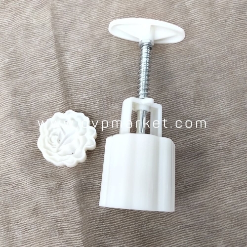 Khuôn nhấn TT lò xo 50g-70g 1 mặt hoa hồng 2019