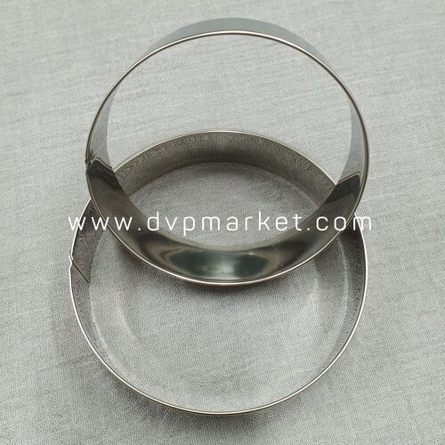 Khuôn Mousse Tròn 3x6cm ( INOX 304)