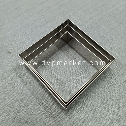 Khuôn Mousse Vuông 3x6cm (INOX 304)