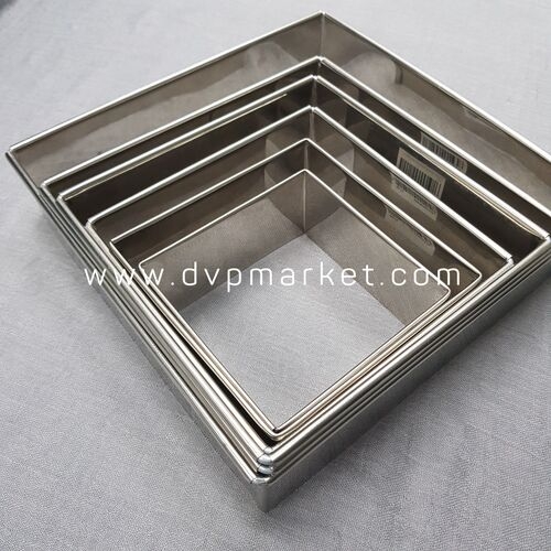 Khuôn Mousse Vuông 6x22cm ( INOX 304)