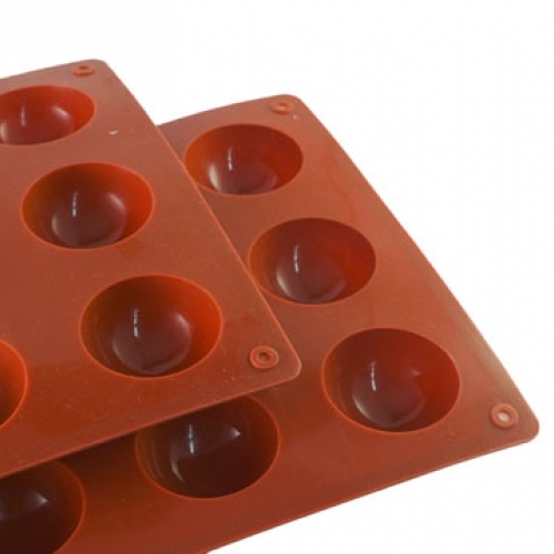 Khuôn silicon 15 nửa tròn