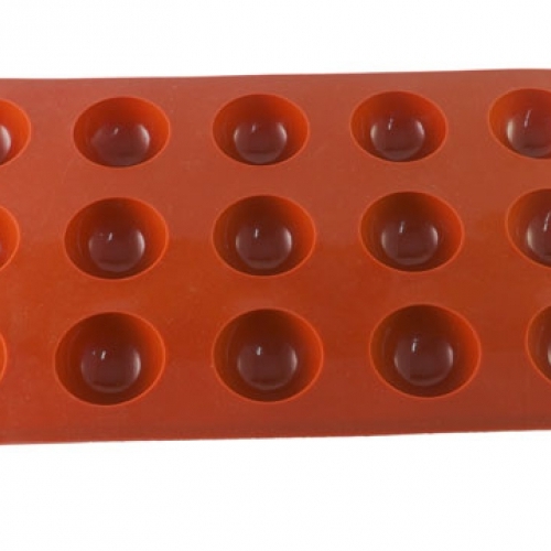 Khuôn silicon 15 nửa tròn