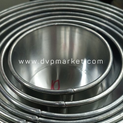 Khuôn Tròn Rời 8x12cm