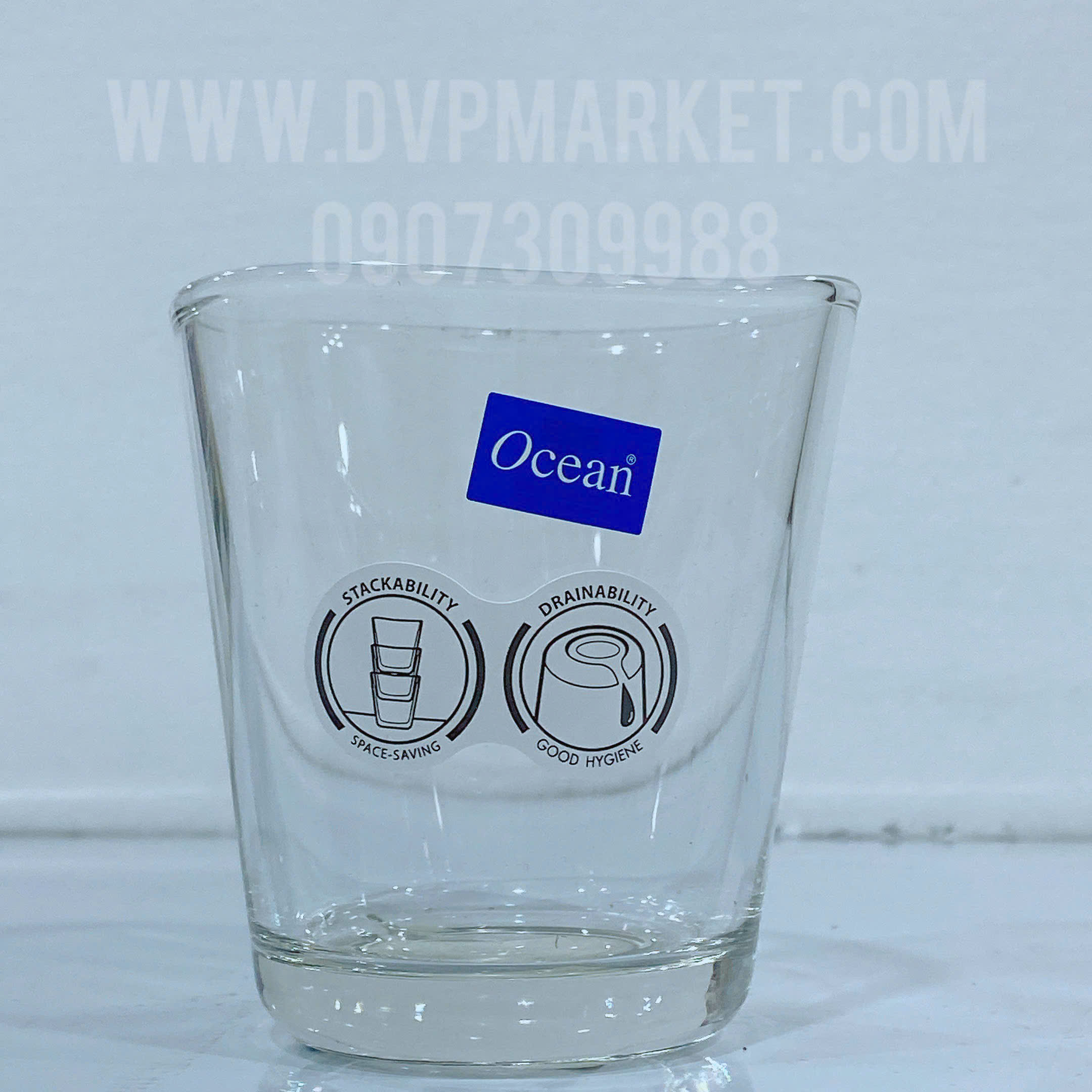 Ly thủy tinh Ocean Centique Double Rock 1P03161 345ml (Hộp 6 cái)