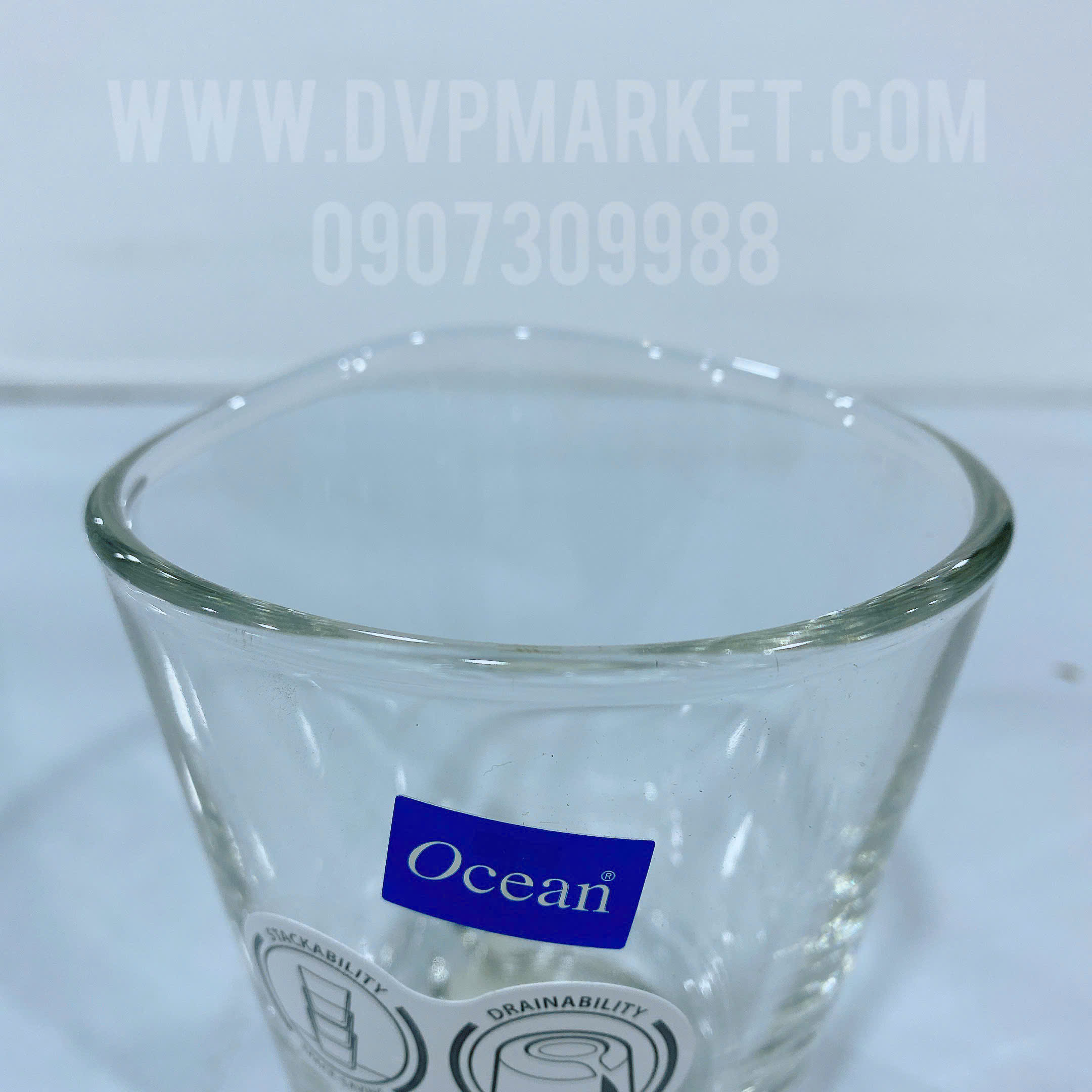 Ly thủy tinh Ocean Centique Double Rock 1P03161 345ml (Hộp 6 cái)