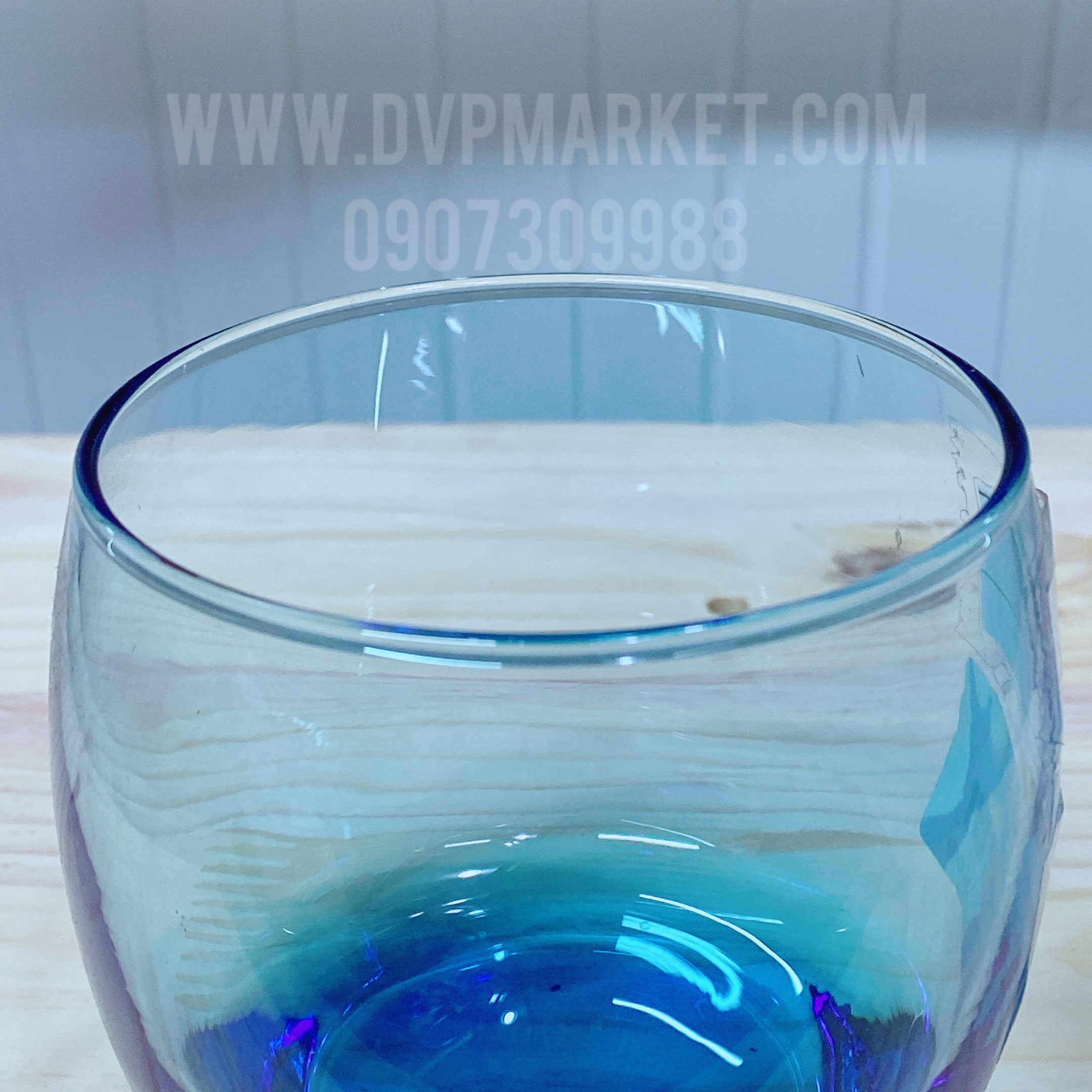 Ly thủy tinh Barrel - 41010 - 340ml - Xanh dương (Hộp 6 cái)