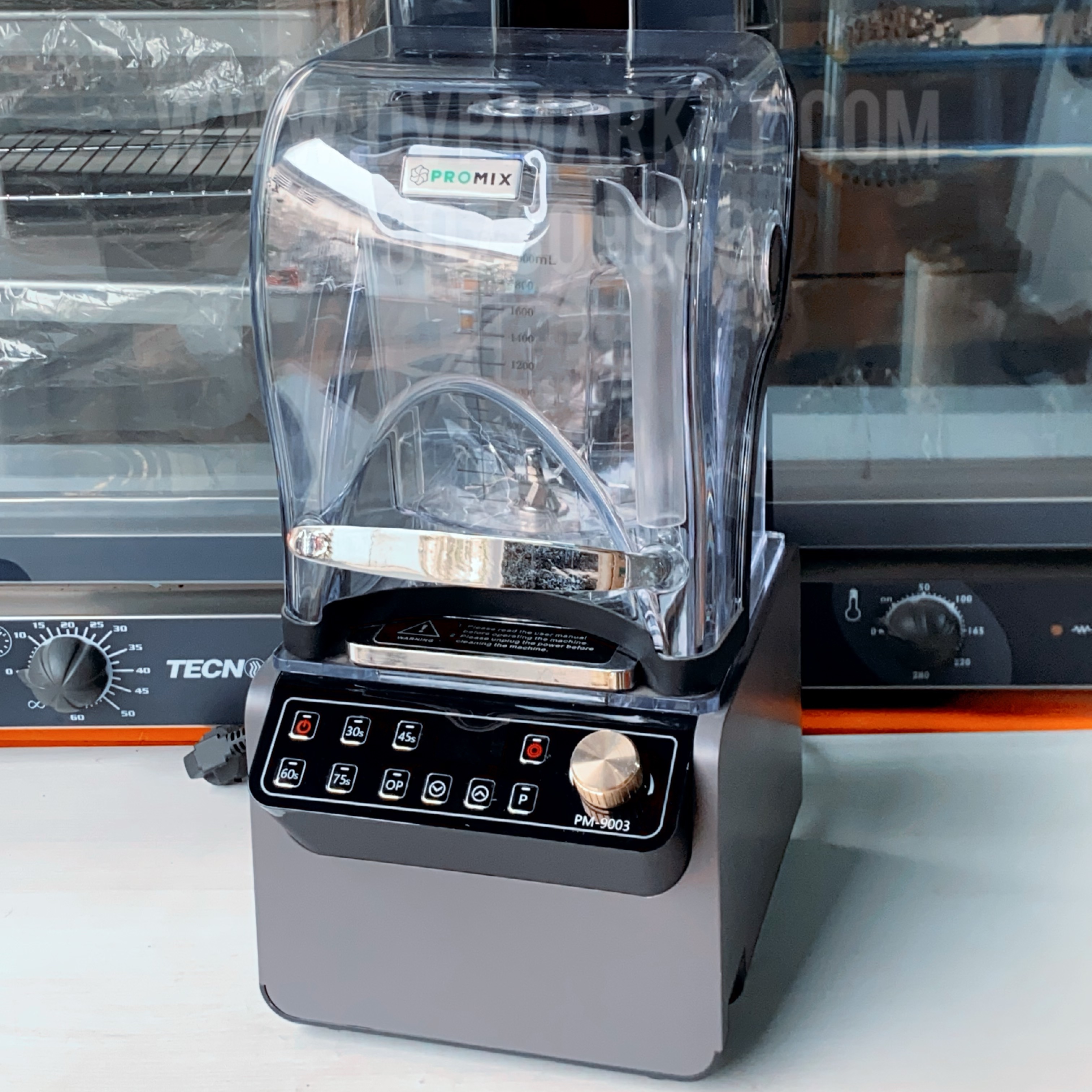 Máy xay sinh tố công nghiệp Promix PM 9003 – Hộp chống ồn