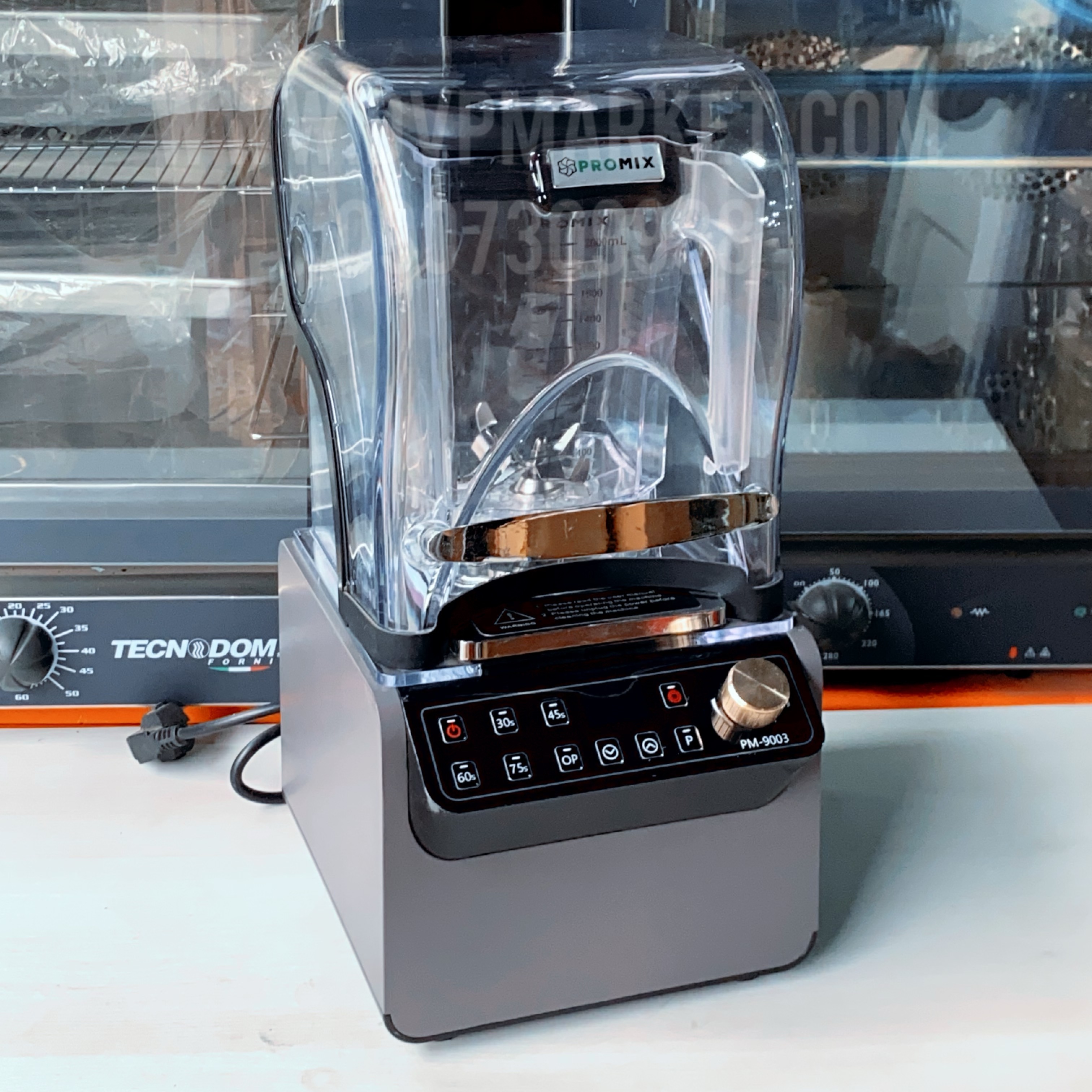 Máy xay sinh tố công nghiệp Promix PM 9003 – Hộp chống ồn