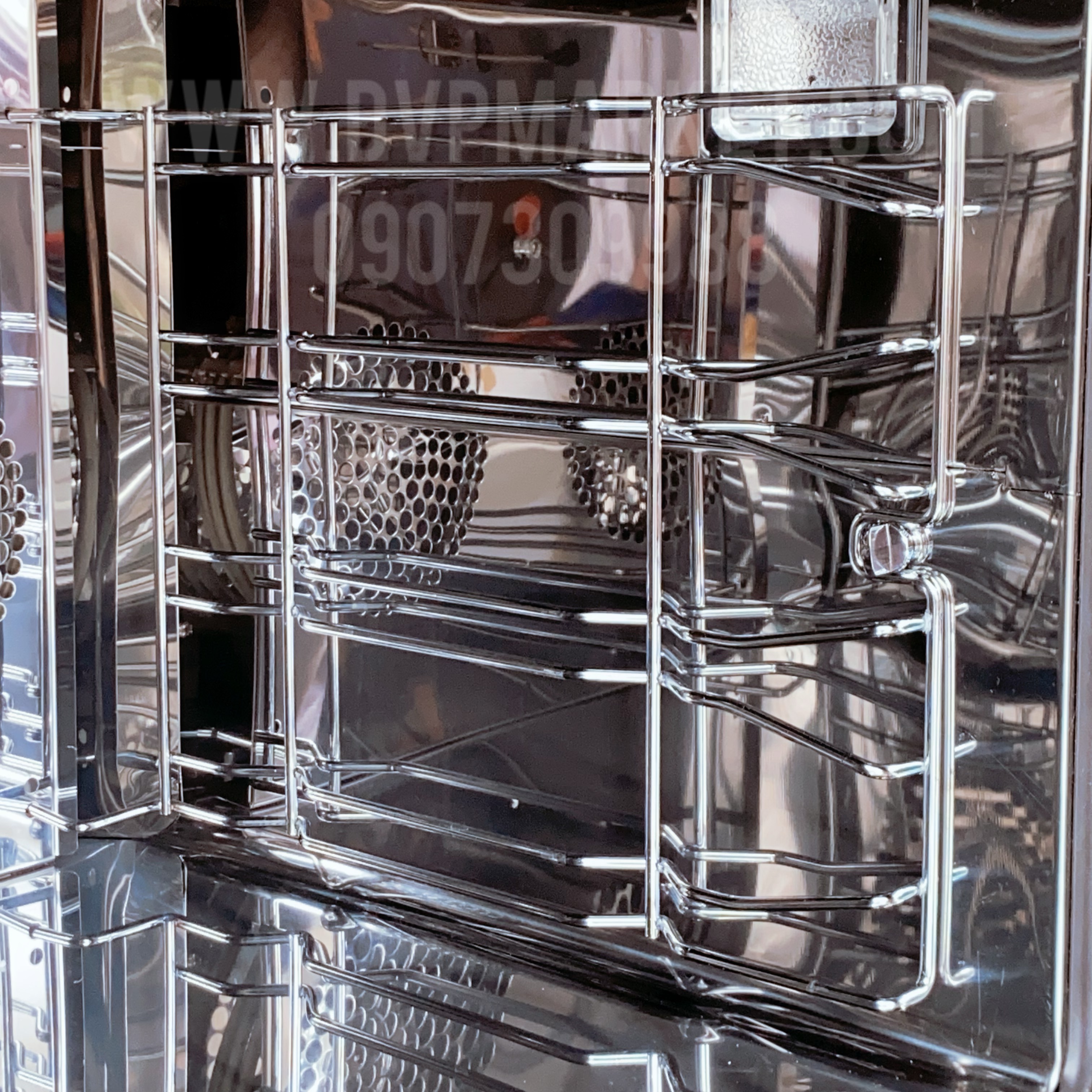 Lò nướng đối lưu xoay chiều Nerone 595 (1PH, 4 khay) - Cơ