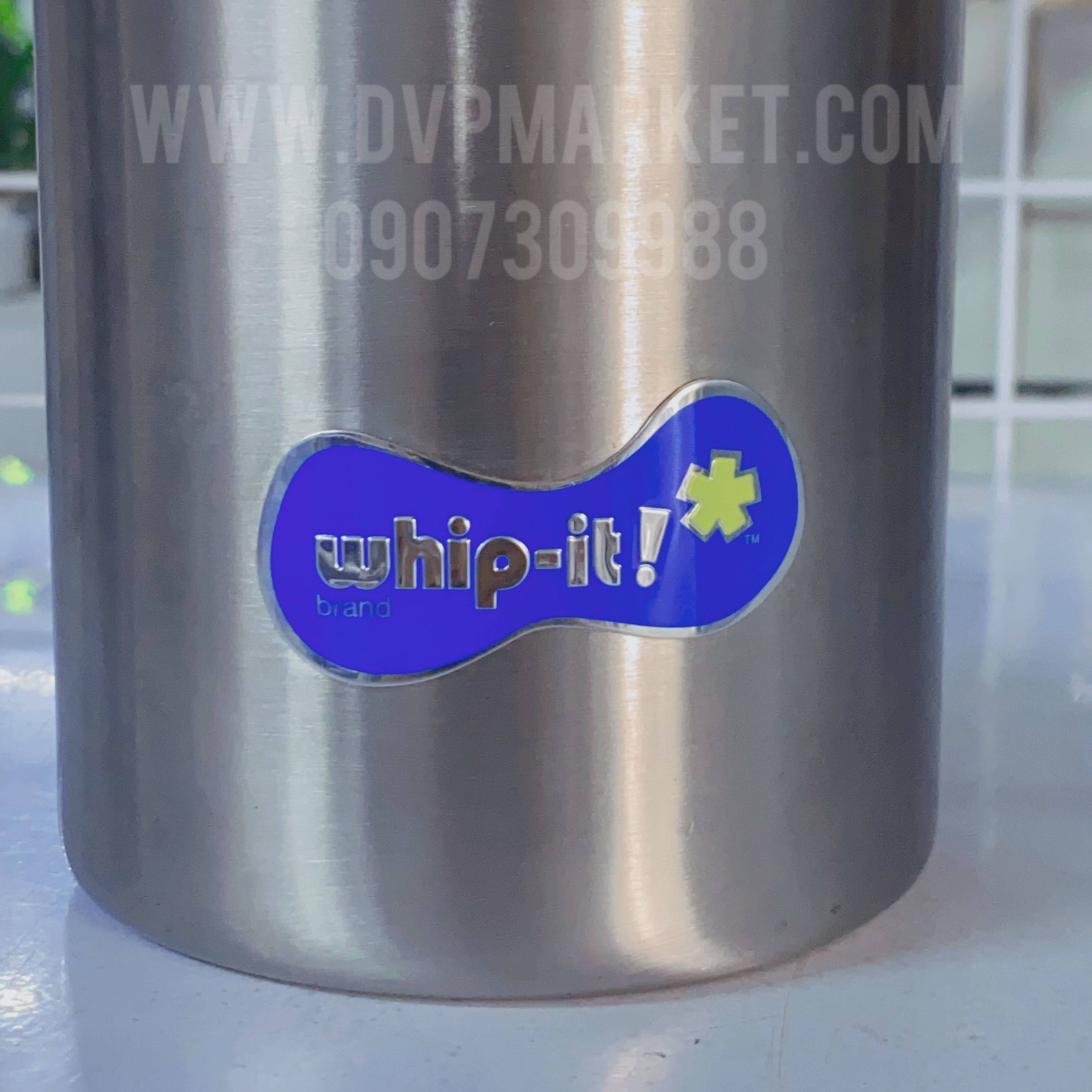 Whip It - Bình xịt kem tươi N2O - Inox - 1L