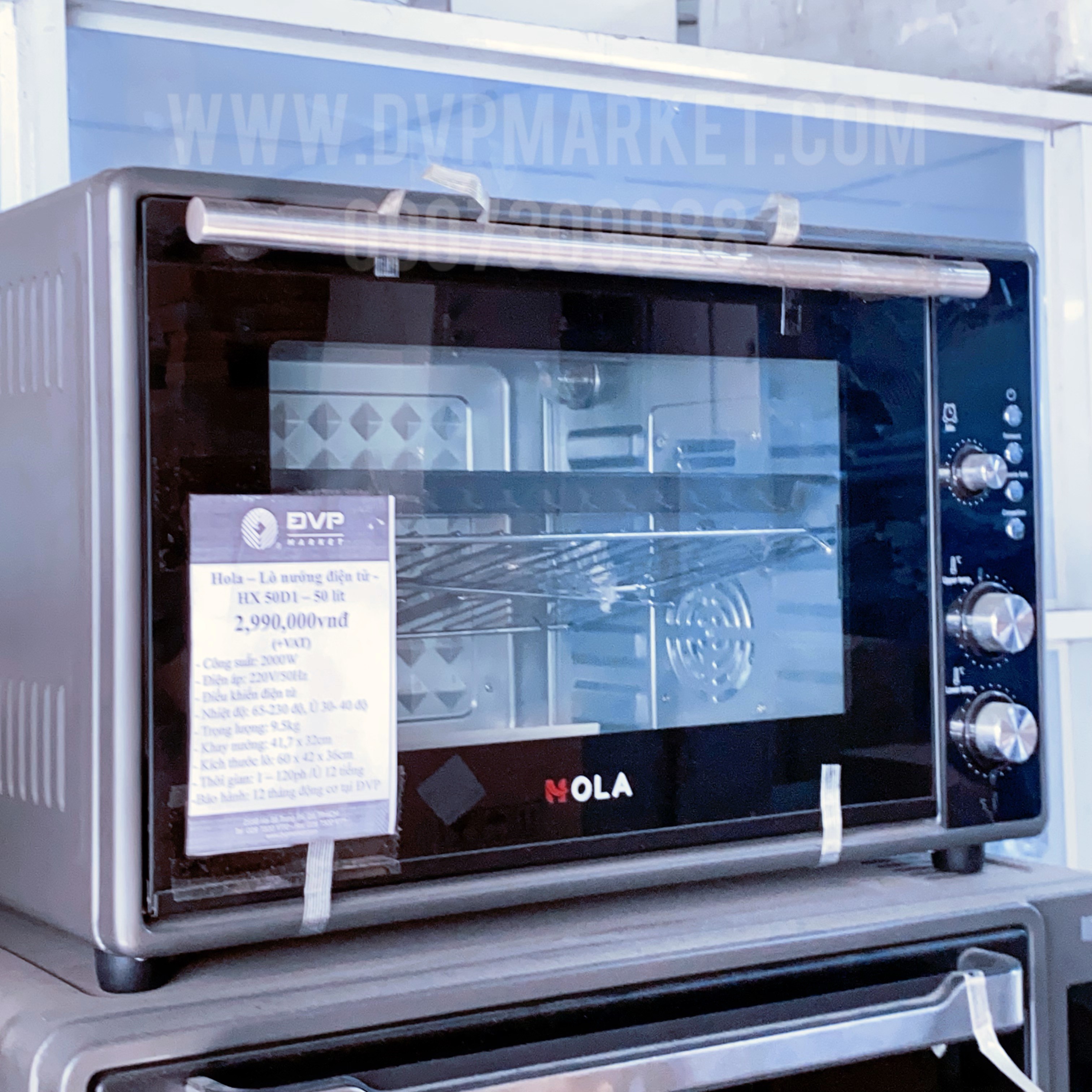 Hola – Lò nướng điện tử - HX 50D1 – 50 lít