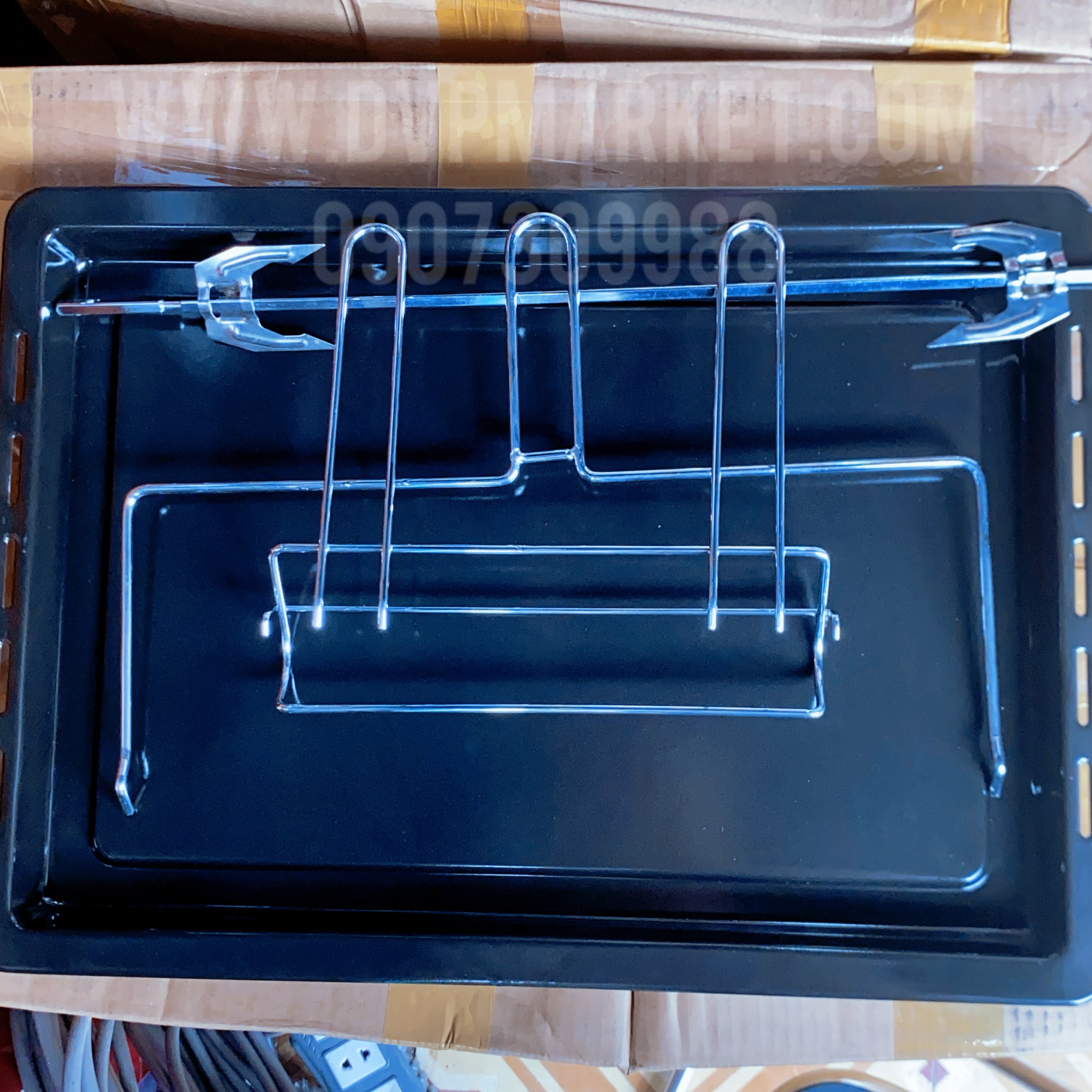 Lò nướng đối lưu xoay chiều Nerone 600 (1PH, 4 khay) – Cơ