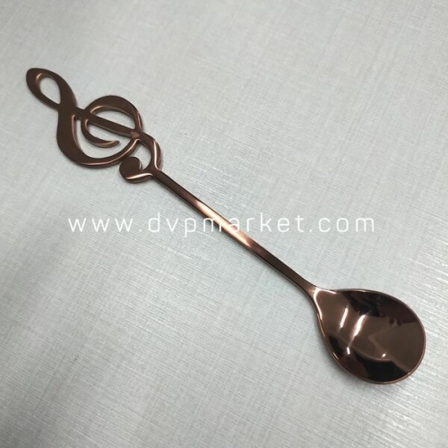 Muỗng cafe hình nốt nhạc 304 nhiều màu