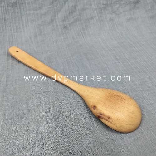 Muỗng gỗ tròn HQ lớn