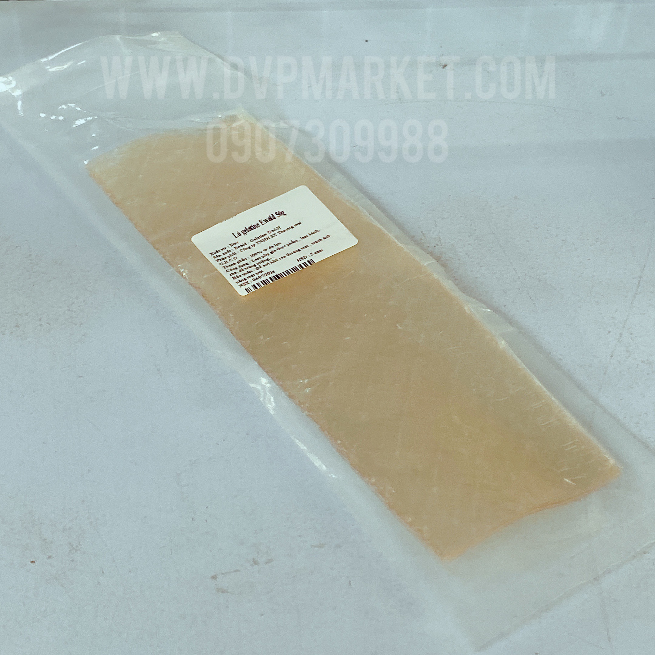 Lá gelatine Ewald 1kg