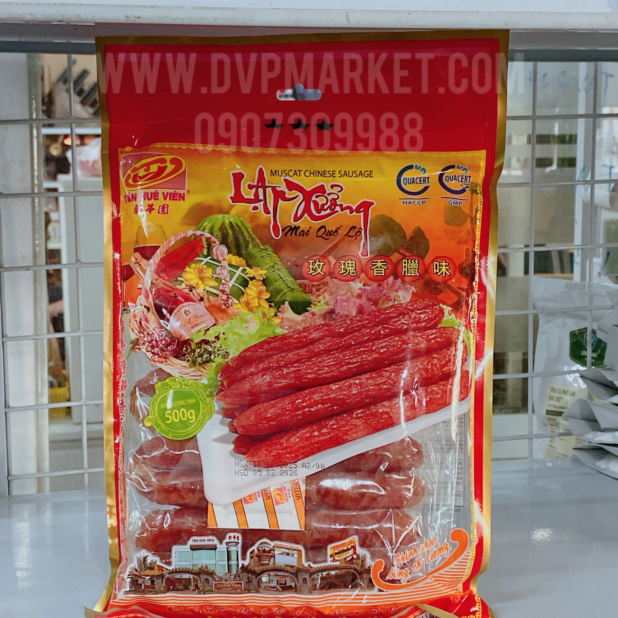 Lạp xưởng mai quế lộ 500g