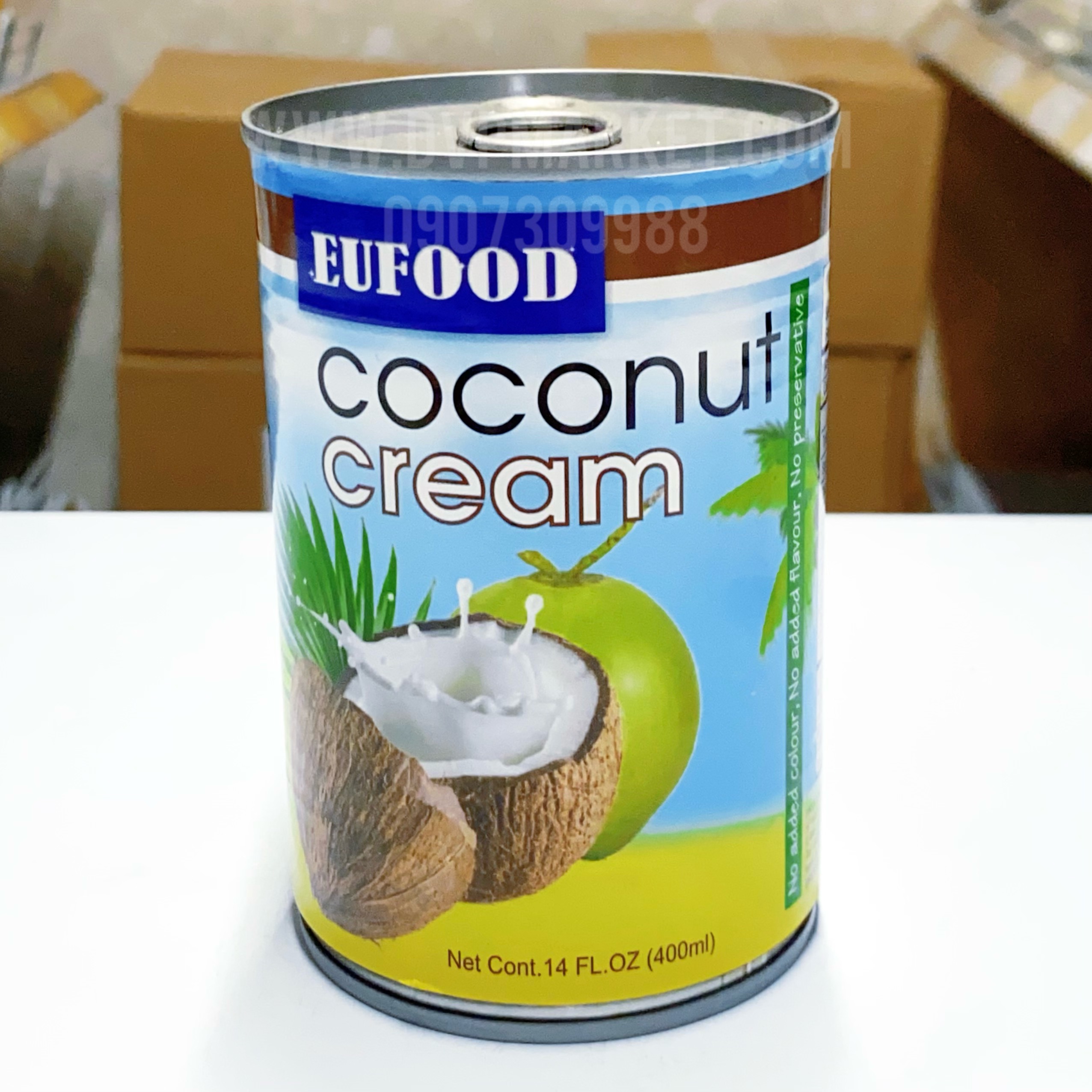 Nước cốt dừa xiêm Eufood 400ml