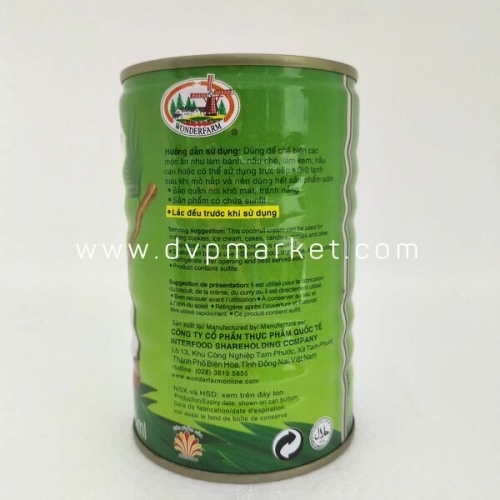 Nước cốt dừa đậm đặc Eufood 400ml