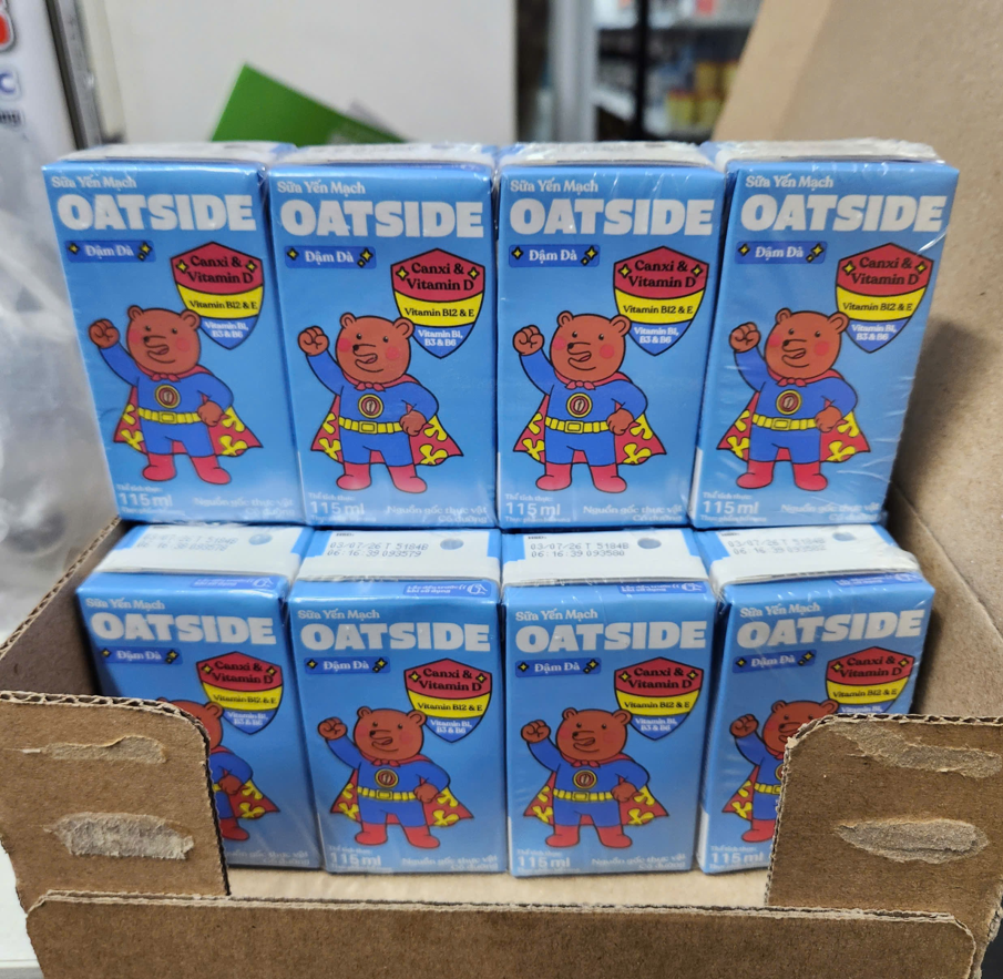 Sữa yến mạch OATSIDE - vị đậm đà 40 x 115ml (thùng)