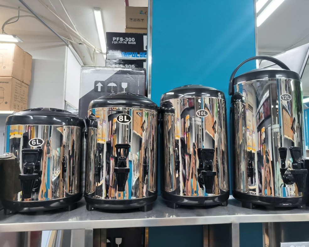 Bình ủ trà giữ nhiệt - Không đồng hồ (6 lít)