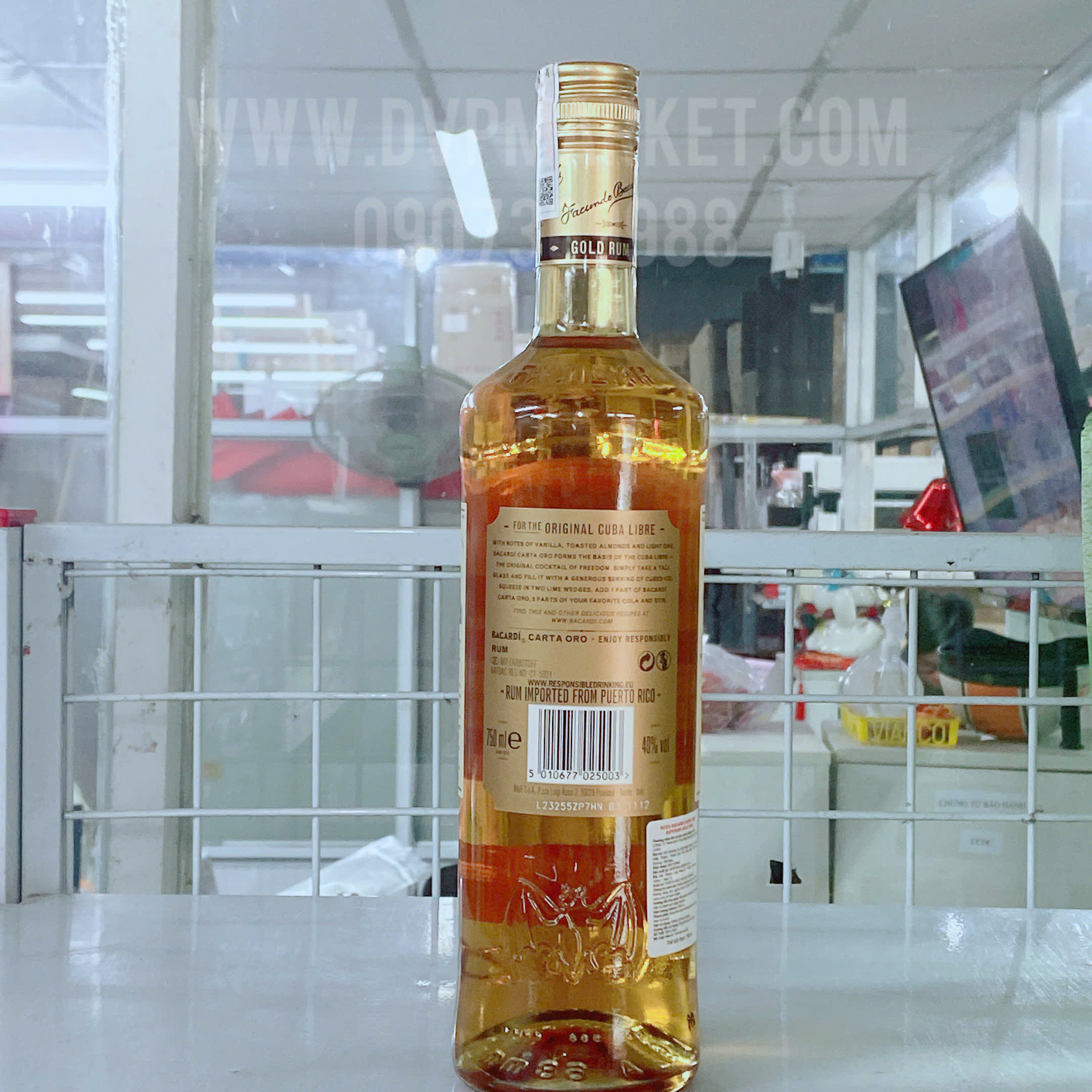 Rượu Bacardi Vàng