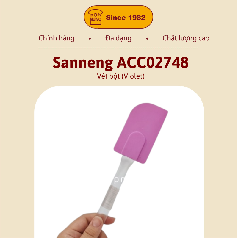 Sanneng ACC02748 - Vét bột (Violet)