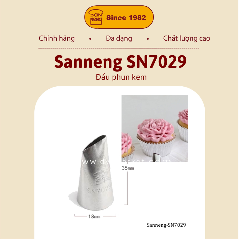 Sanneng SN7061 - Đâu phun kem