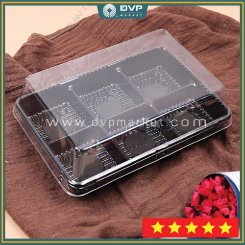 Hộp nhựa 6 bánh 63-75g CL003 (25c)