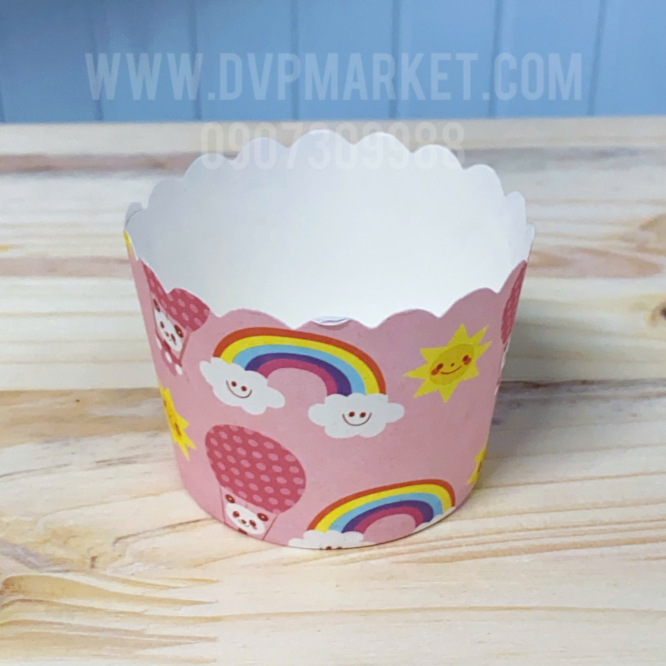 S - Cốc cupcake cứng JS đáy 5 cm - 96 cây/thùng
