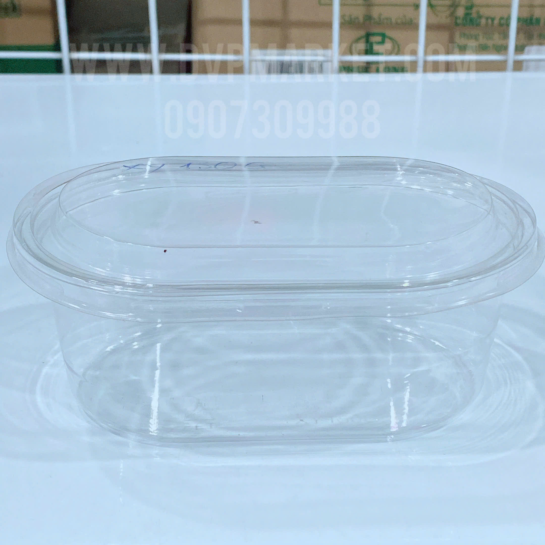 S - Hộp mousse oval XY150G - 1200 cái/thùng