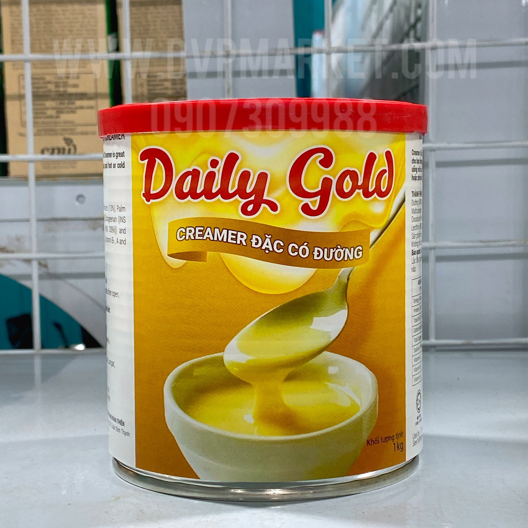 Kem đặc có đường Larosee 1kg - nắp bật