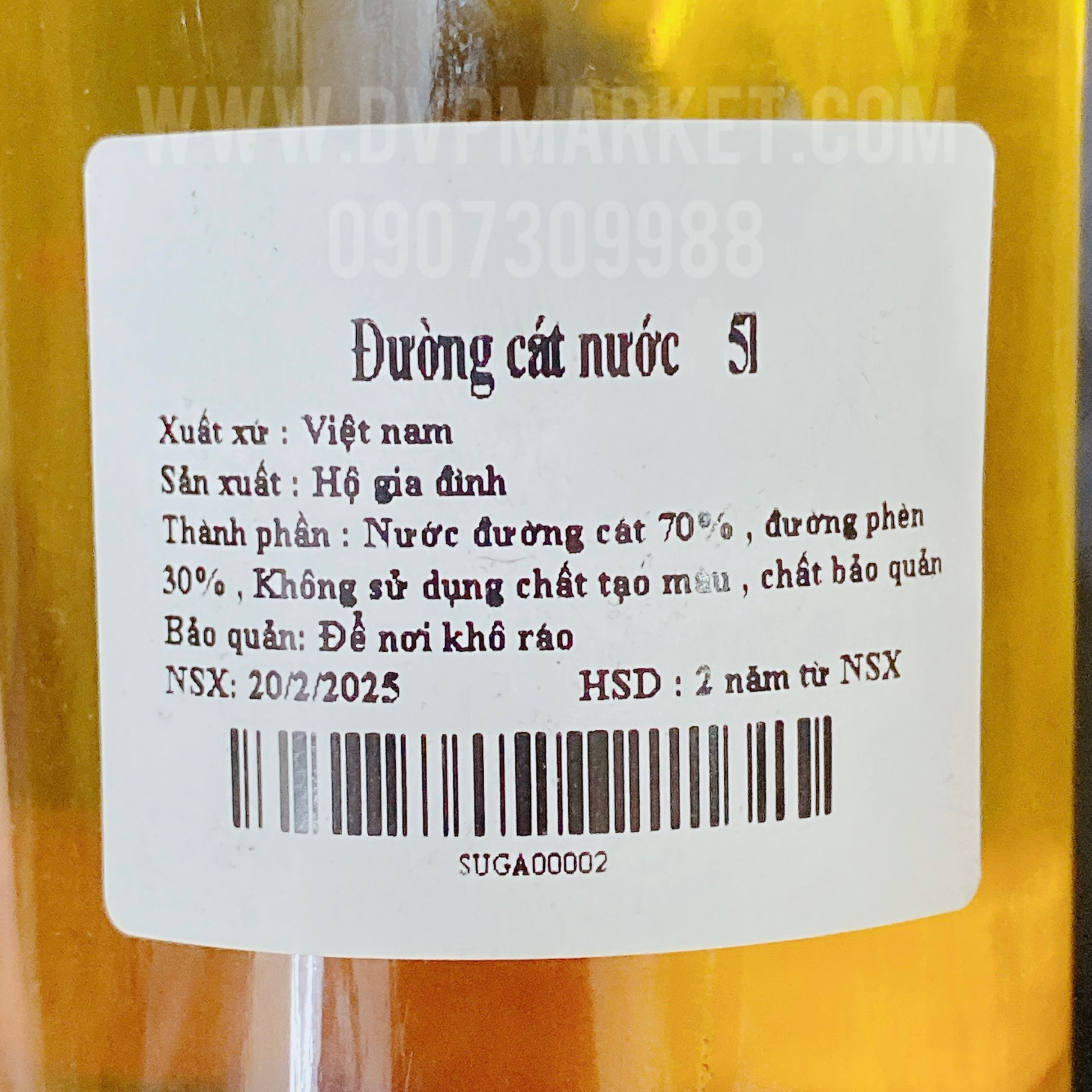 Đường cát nước 5L