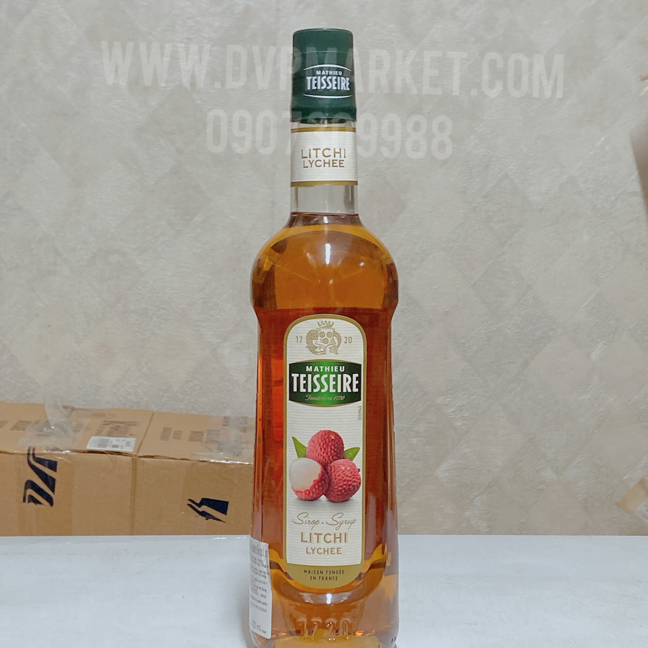 Syrup Teisseire Lychee 700ml - Vải