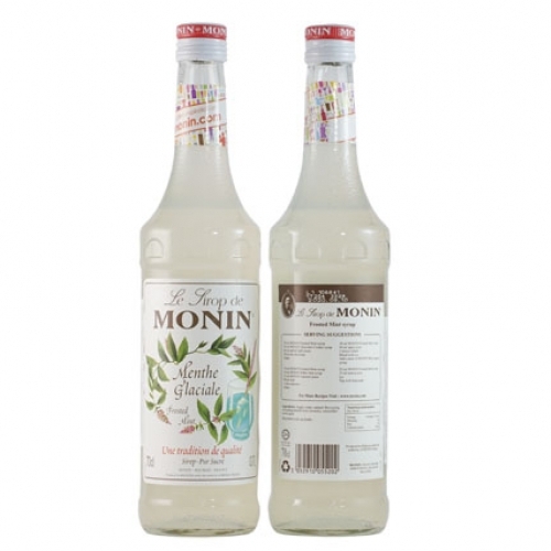 Syrup Monin Frosted Mint 700ml - Bạc hà trắng