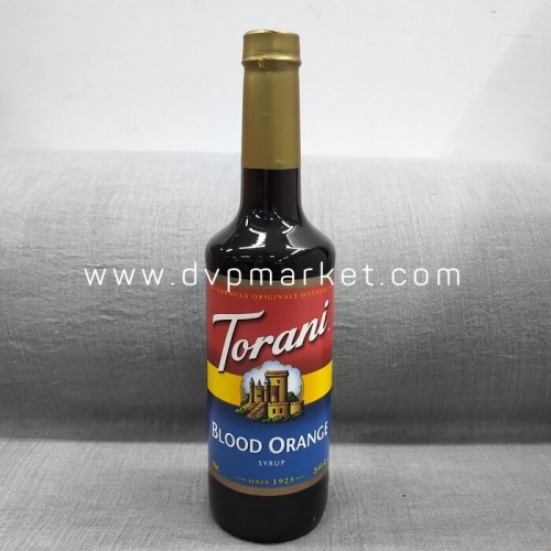 Syrup Torani Blood Orange 750ml - Cam đỏ