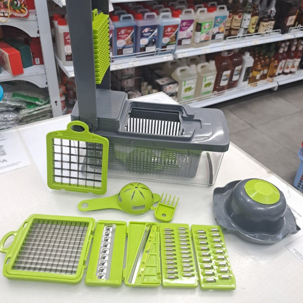 Bộ dụng cụ bào cắt rau củ đa năng (xanh lá)