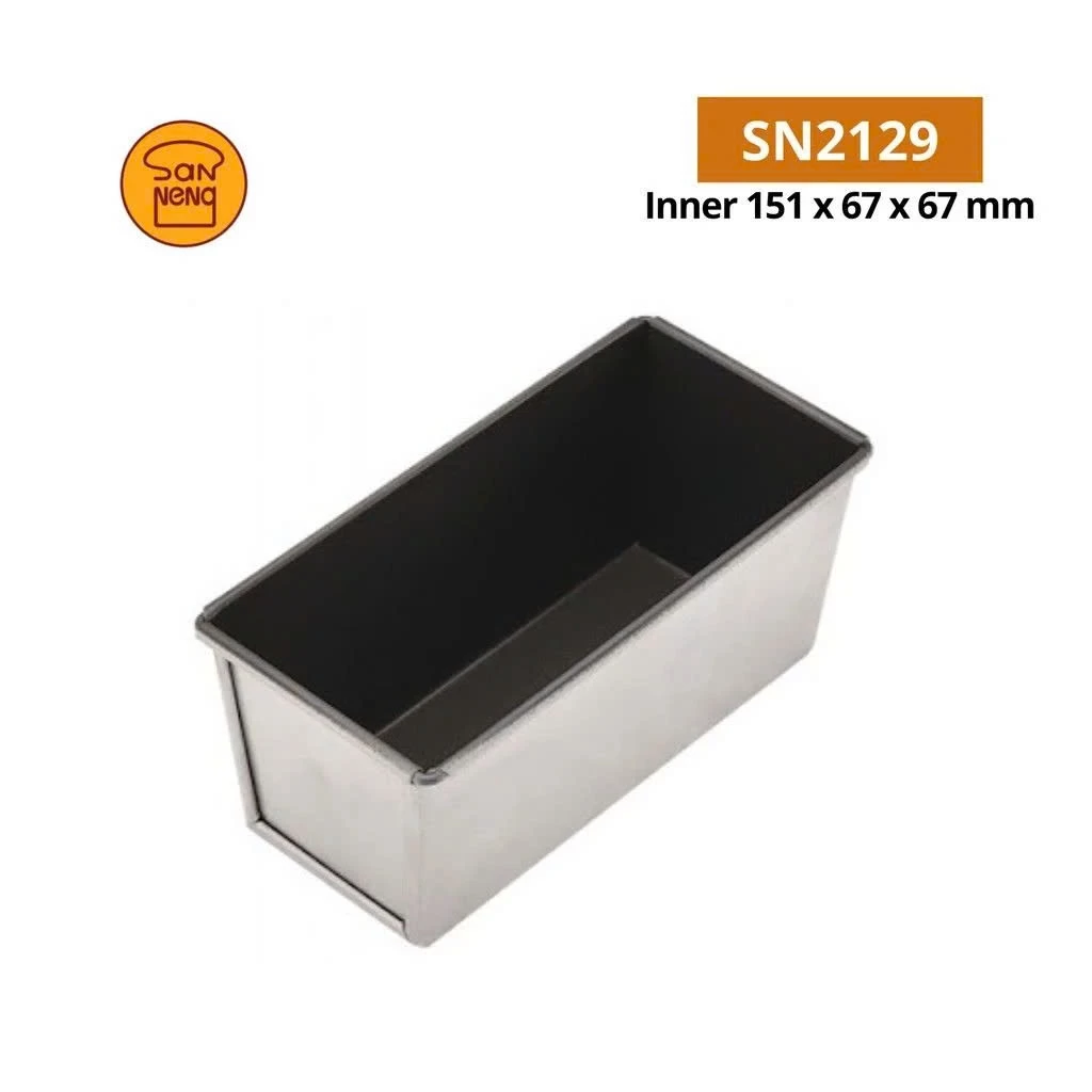Sanneng SN2129 - Khuôn bánh chống dính 150g 151*67*67mm (ko nắp)