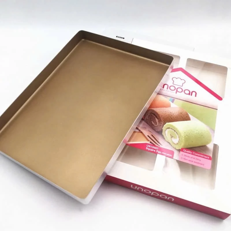 Sanneng UN10007 - Khuôn làm bánh hình chữ nhật 350*250*30mm