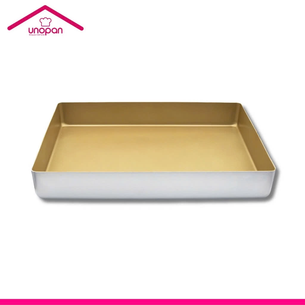 Sanneng UN10007 - Khuôn làm bánh hình chữ nhật 350*250*30mm