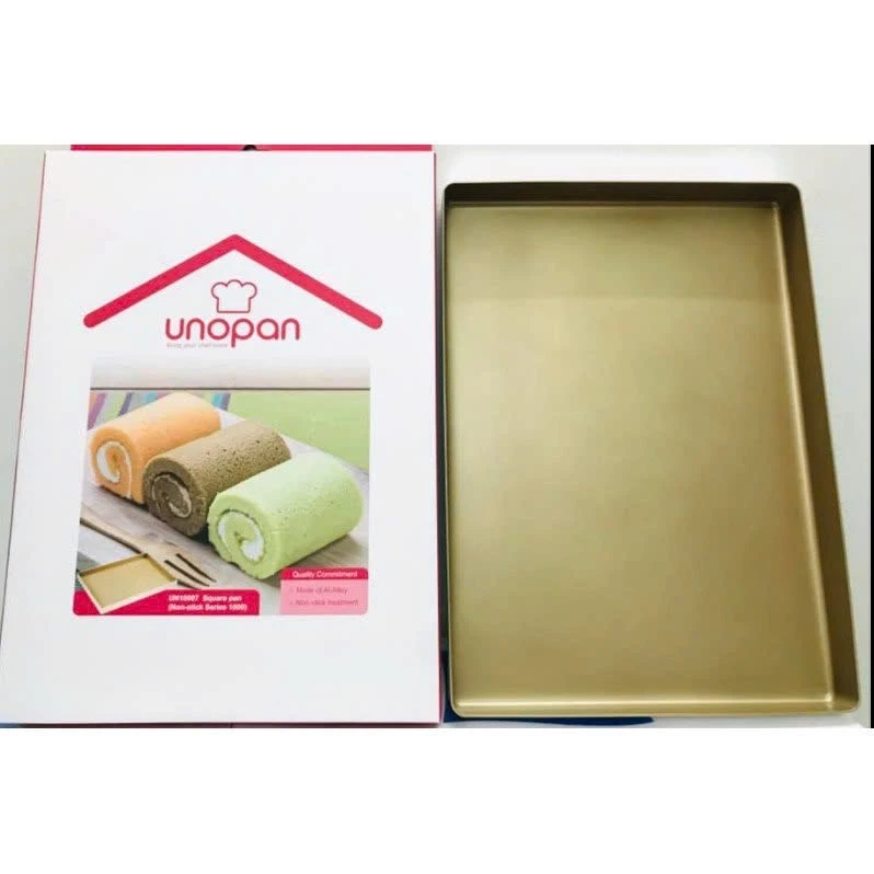 Sanneng UN10007 - Khuôn làm bánh hình chữ nhật 350*250*30mm