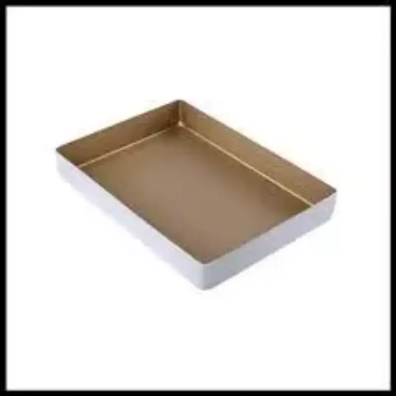 Sanneng UN10018 - Khuôn làm bánh hình chữ nhật thành cao UNOPAN 350x250x50mm