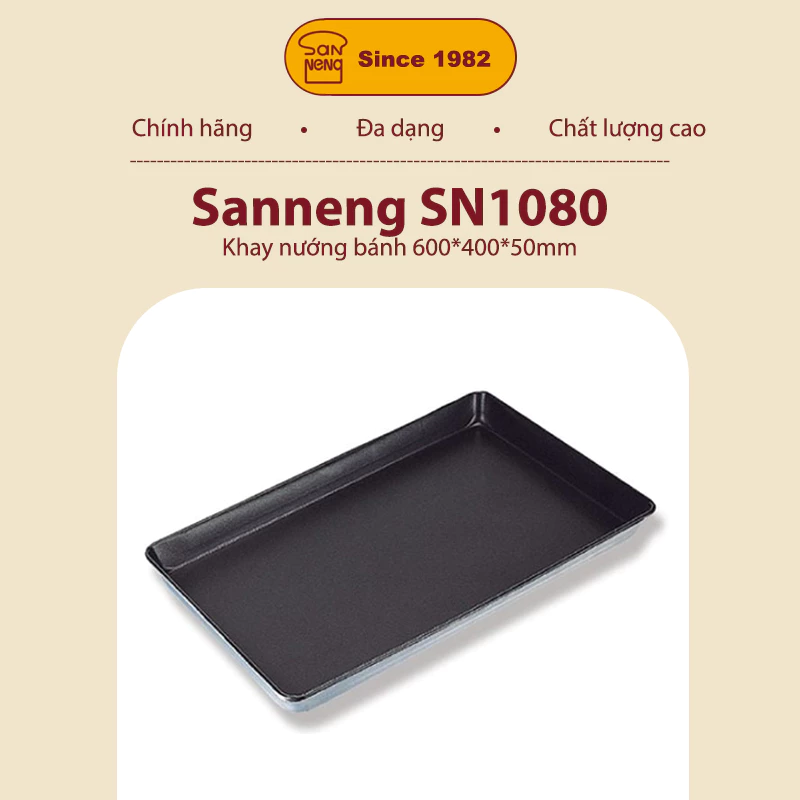 Sanneng SN1080 - Khay nướng bánh BBO 60x40x5cm