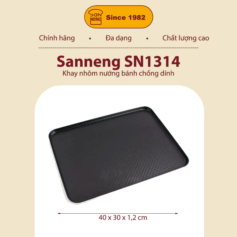 Sanneng SN1314 - Khay nhôm 400x300x12