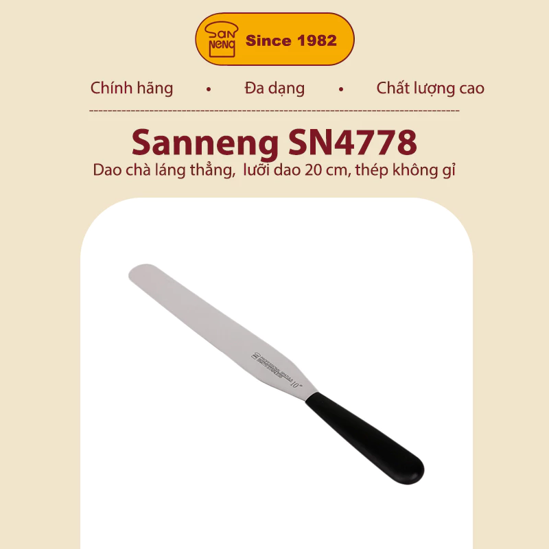 Sanneng SN4778 - Dao chà láng thẳng nhỏ