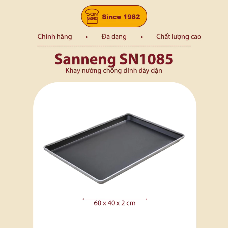 Sanneng SN1085 - Khay nướng 600x400x20